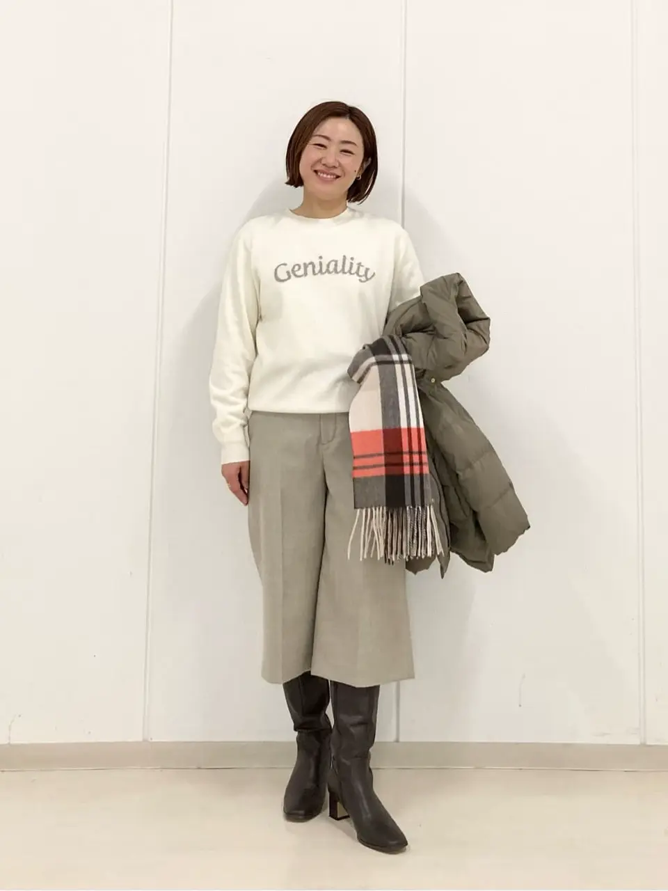 J.PRESS LADIES 辻本 コーディネート画像