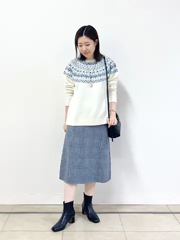 J.PRESS LADIES 金子 コーディネート画像