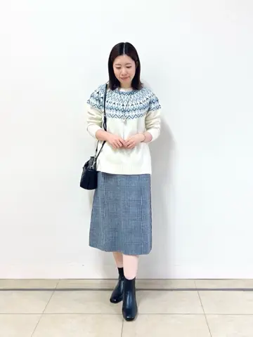 J.PRESS LADIES 金子 コーディネート画像