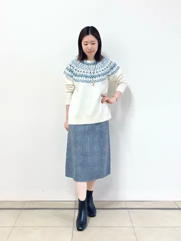 J.PRESS LADIES 金子 コーディネート画像