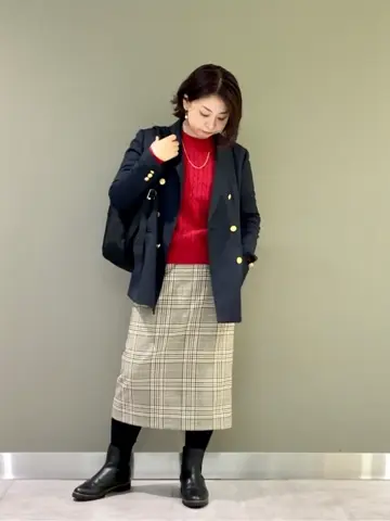 J.PRESS LADIES 髙木元 コーディネート画像