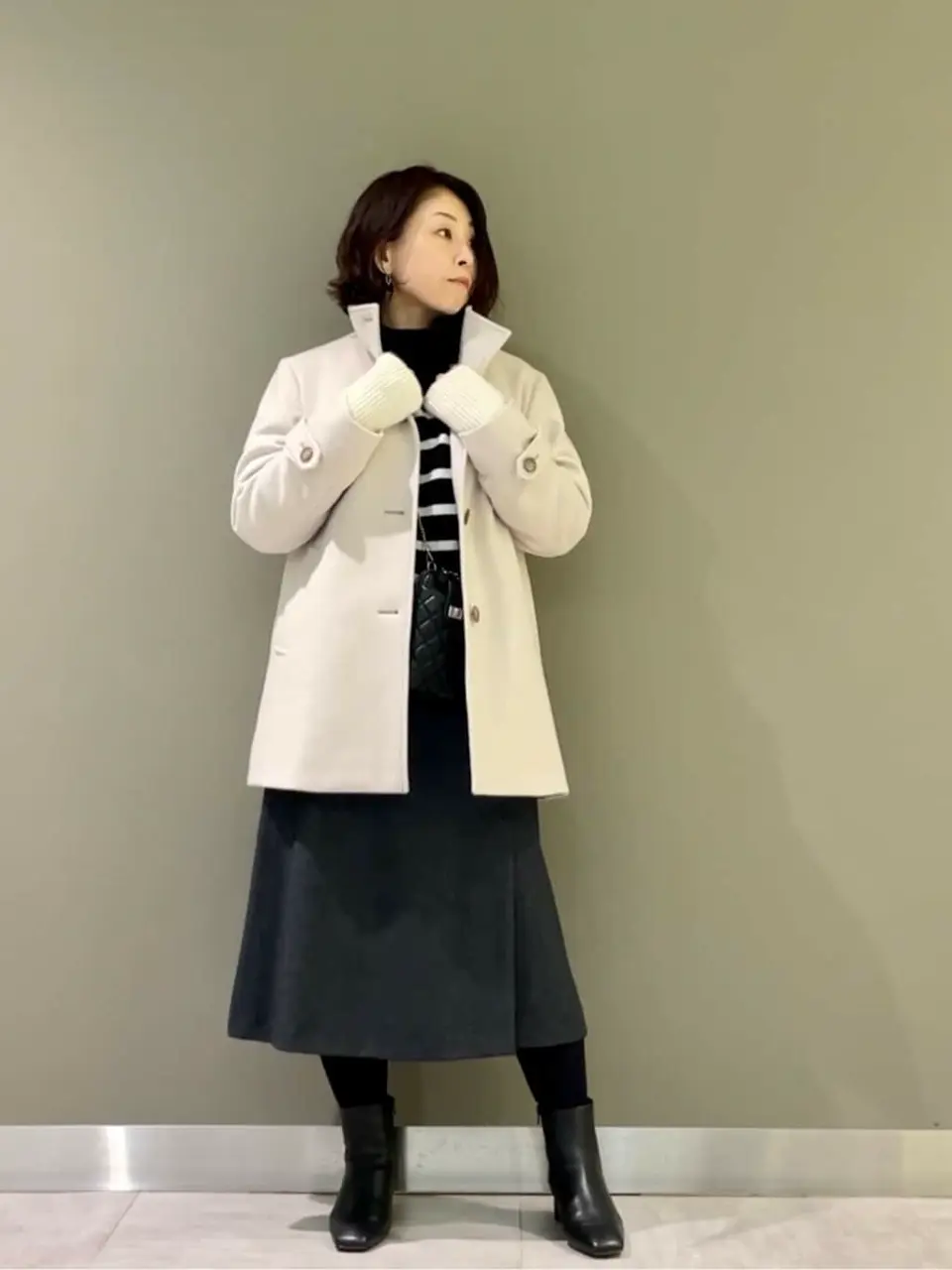 J.PRESS LADIES 髙木元 コーディネート画像