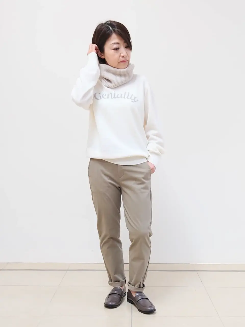 J.PRESS LADIES スタッフ コーディネート画像