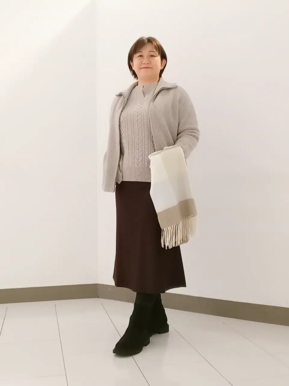 J.PRESS LADIES 影 コーディネート画像
