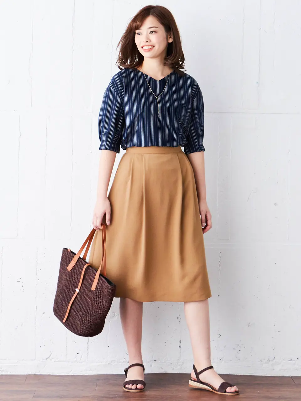 J.PRESS LADIES スタッフ コーディネート画像