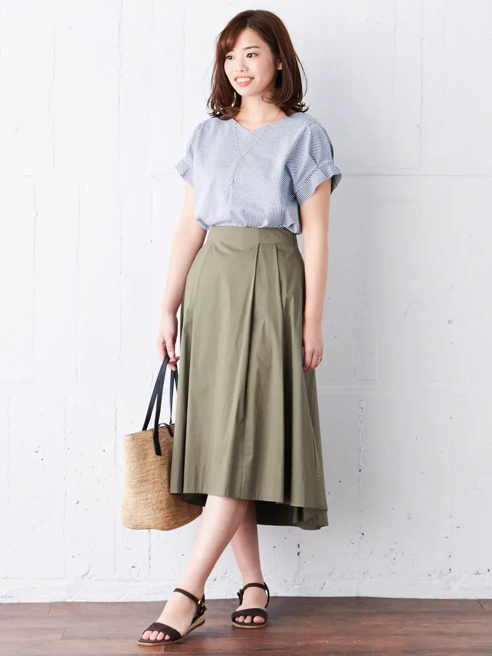 J.PRESS LADIES スタッフ コーディネート画像