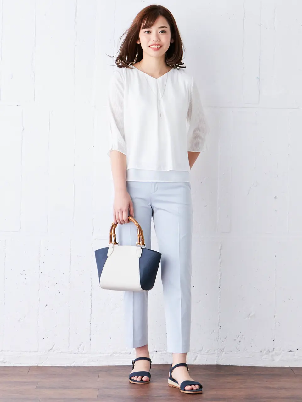 J.PRESS LADIES スタッフ コーディネート画像