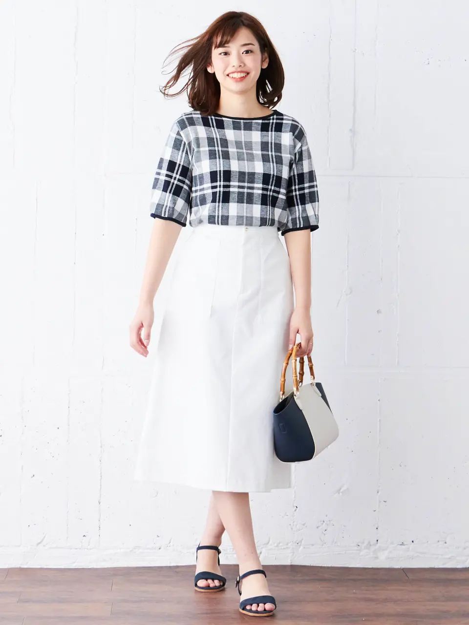 J.PRESS LADIES スタッフ コーディネート画像