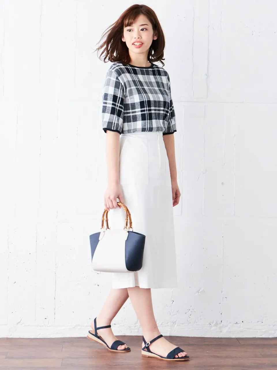 J.PRESS LADIES スタッフ コーディネート画像