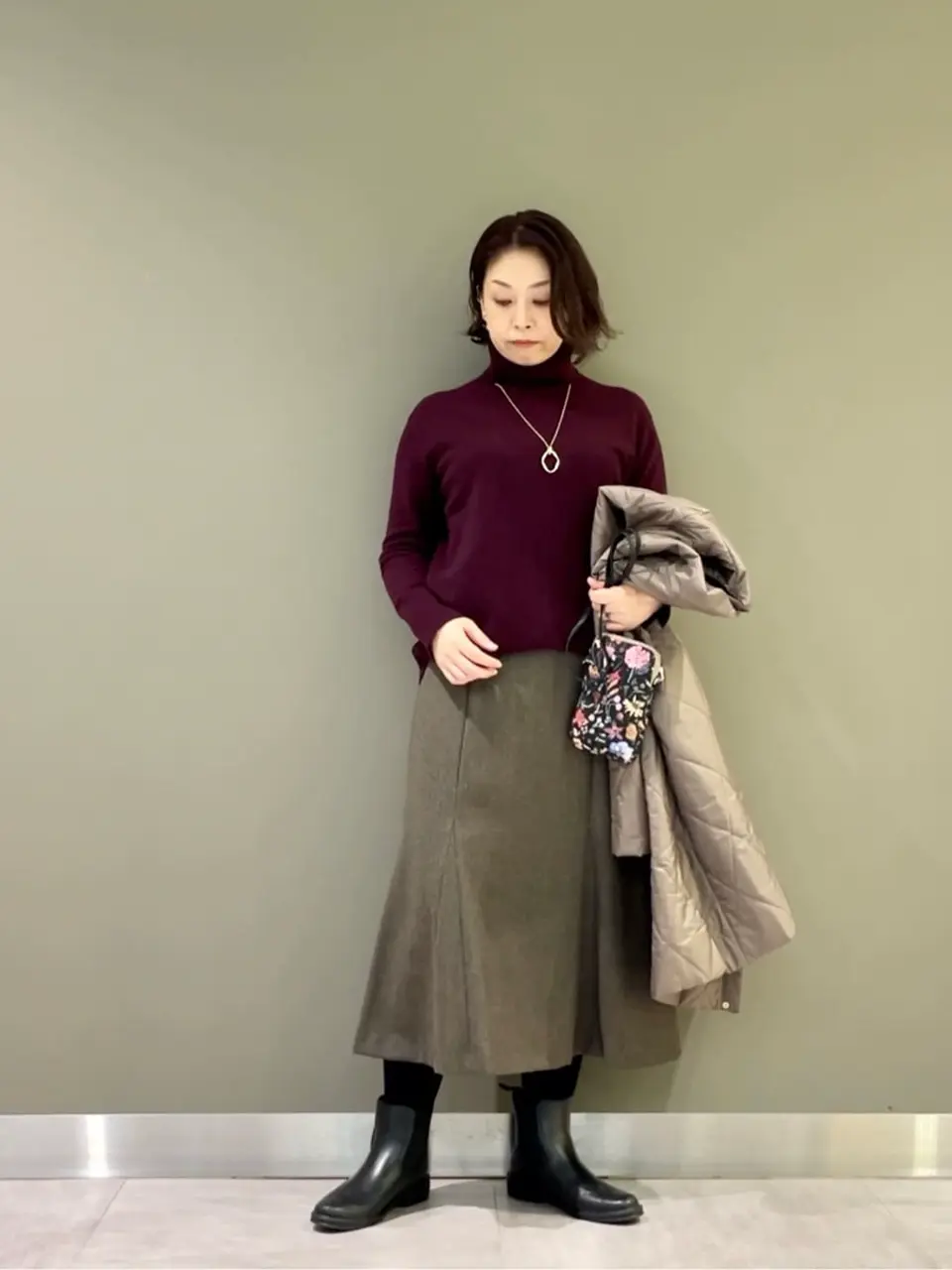 J.PRESS LADIES 髙木元 コーディネート画像