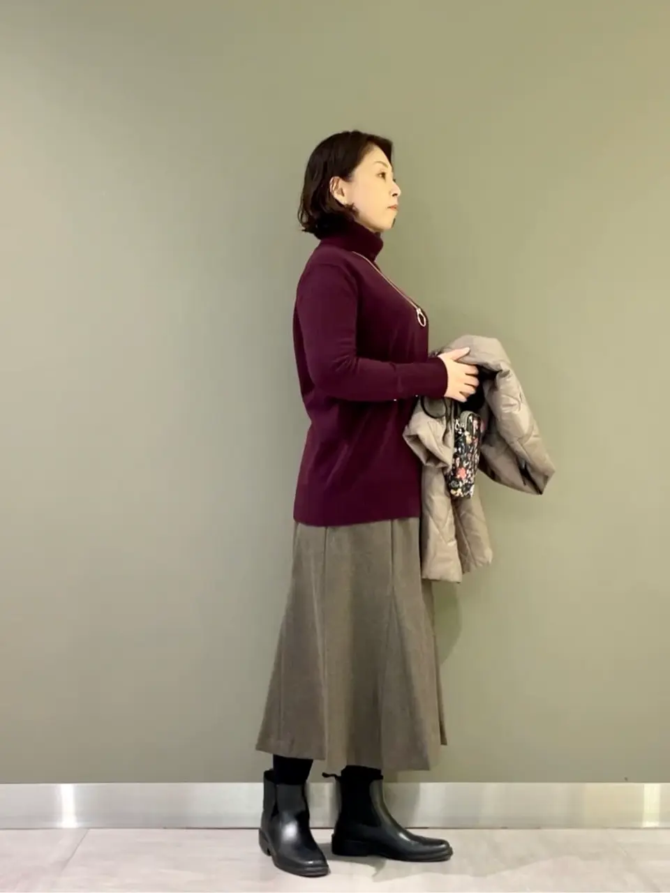 J.PRESS LADIES 髙木元 コーディネート画像