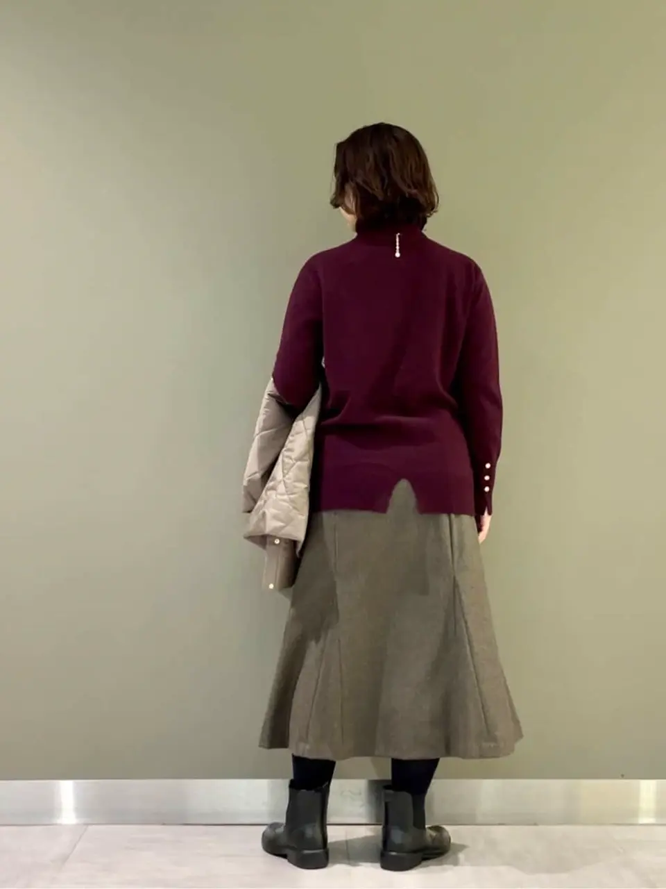 J.PRESS LADIES 髙木元 コーディネート画像