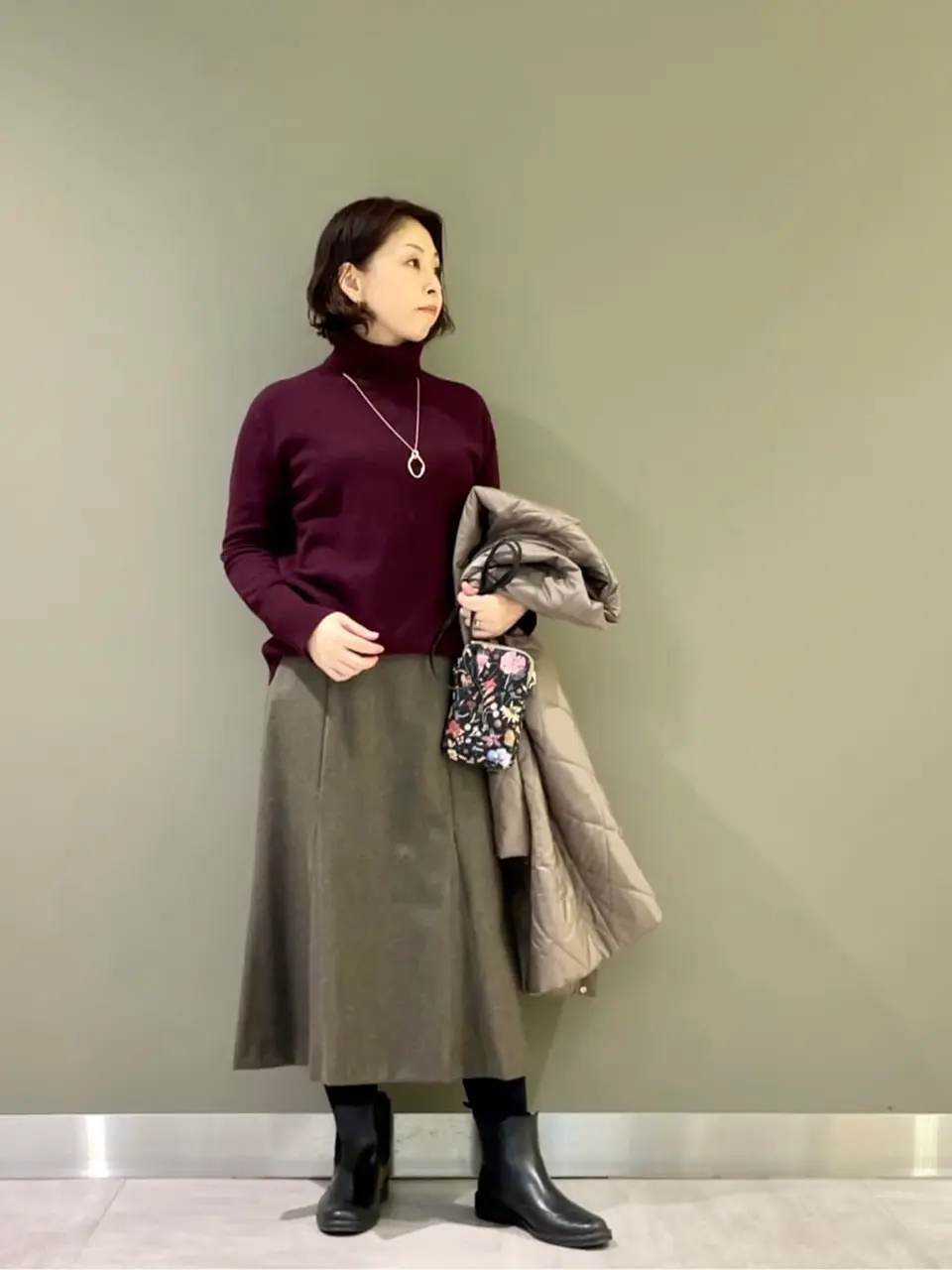 J.PRESS LADIES 髙木元 コーディネート画像