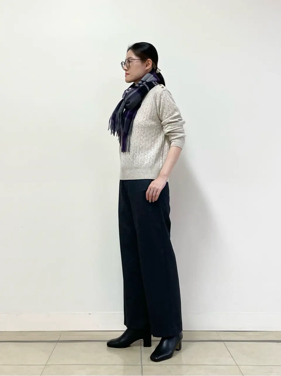 J.PRESS LADIES 佐藤 コーディネート画像