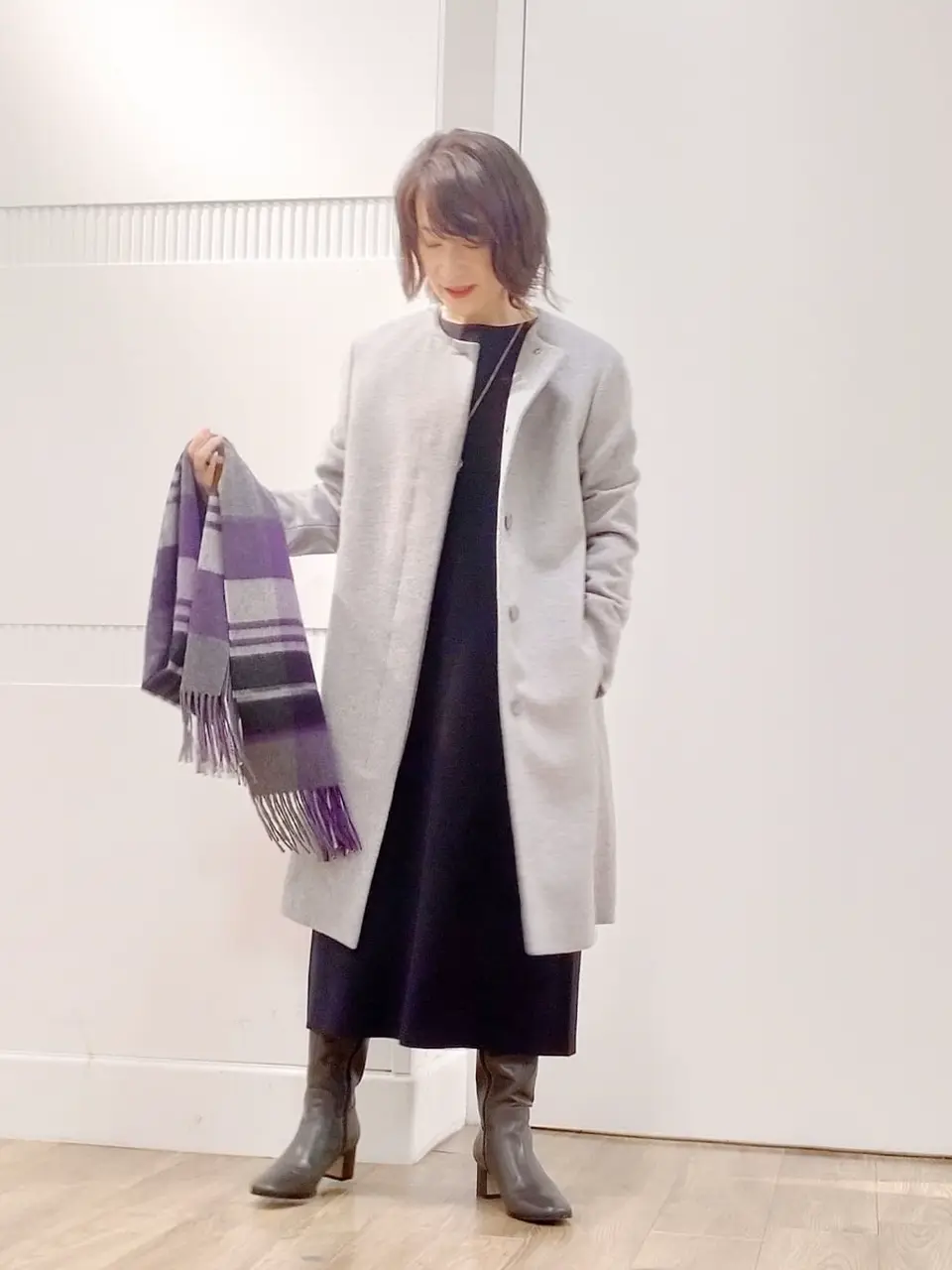 J.PRESS LADIES スタッフ コーディネート画像