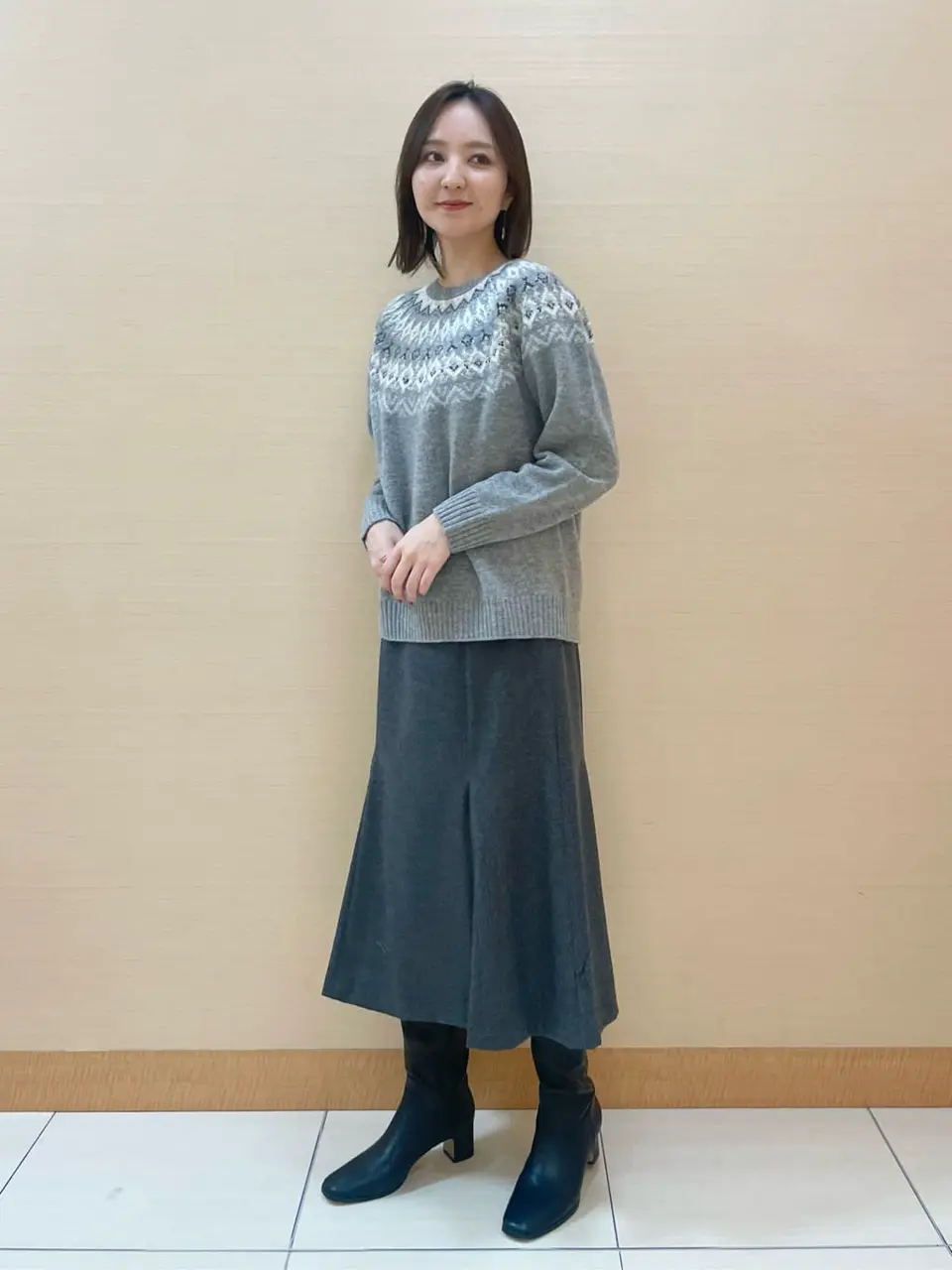 J.PRESS LADIES スタッフ コーディネート画像