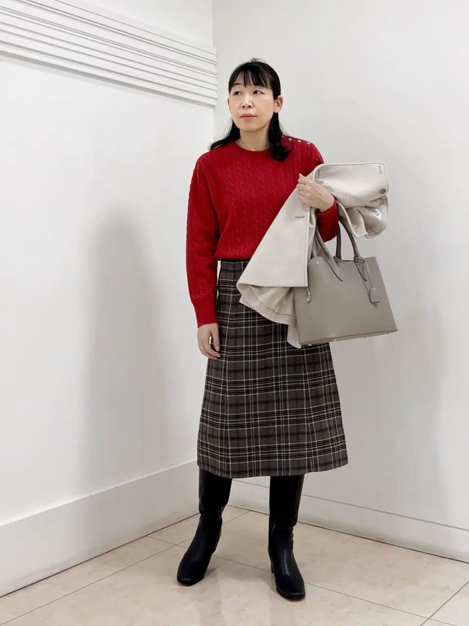 J.PRESS LADIES 大川 コーディネート画像