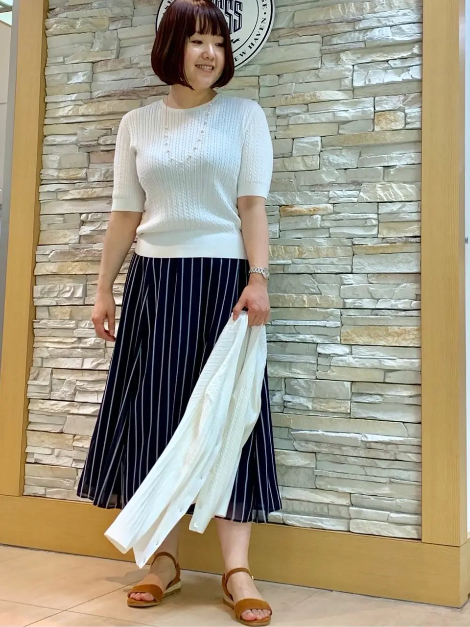 J.PRESS LADIES 内田 コーディネート画像