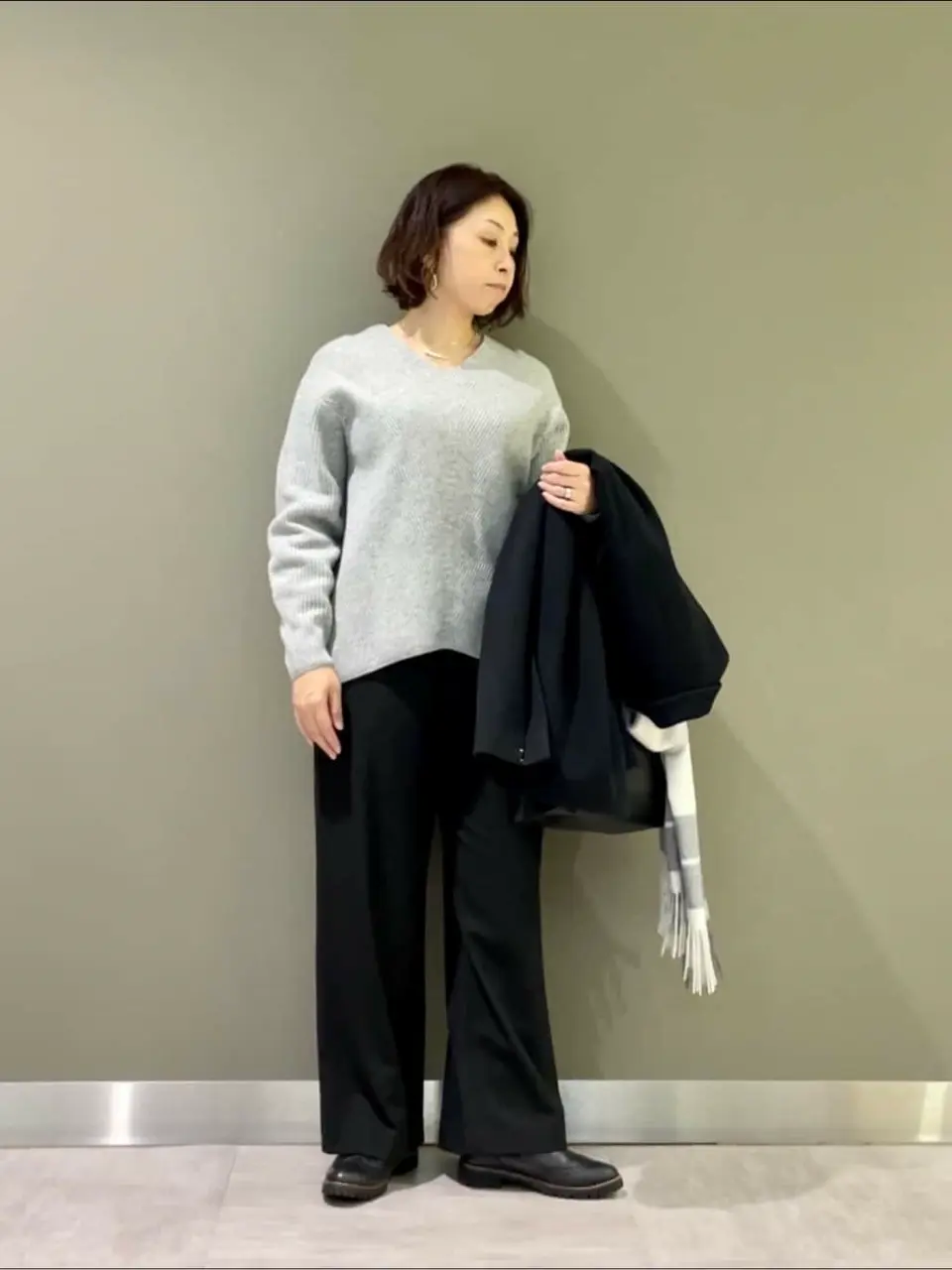 J.PRESS LADIES 髙木元 コーディネート画像