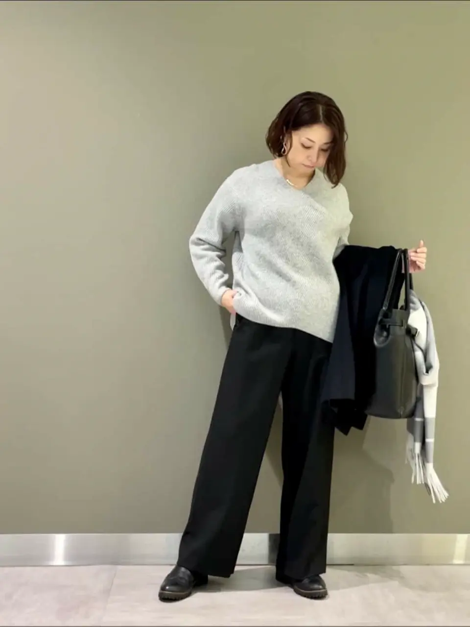 J.PRESS LADIES 髙木元 コーディネート画像