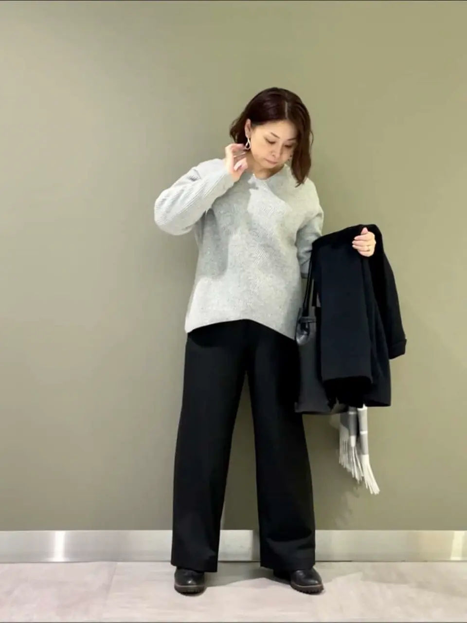 J.PRESS LADIES 髙木元 コーディネート画像