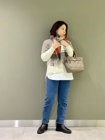 J.PRESS LADIES 髙木元 コーディネート画像