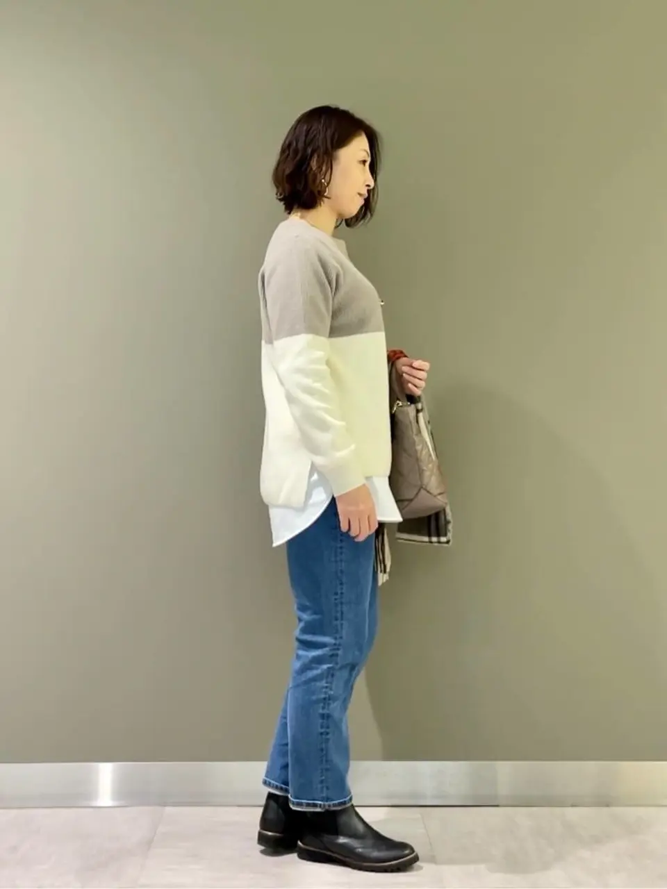 J.PRESS LADIES 髙木元 コーディネート画像