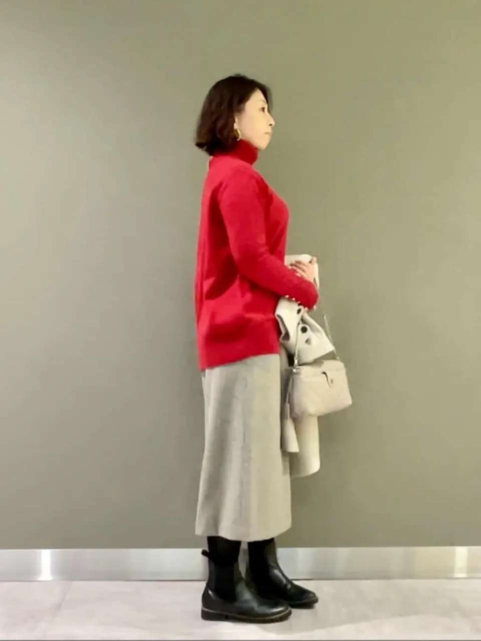 J.PRESS LADIES 髙木元 コーディネート画像