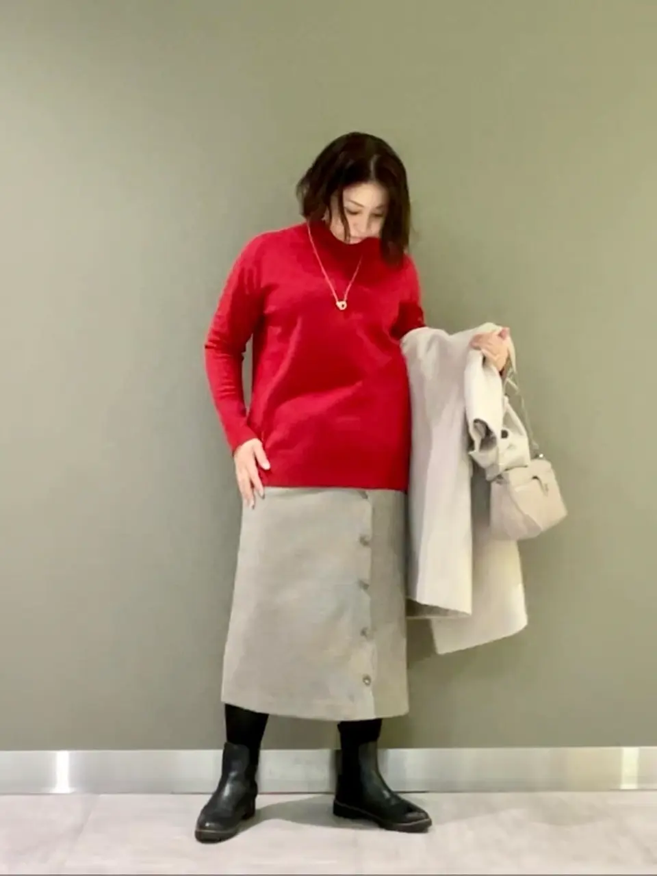 J.PRESS LADIES 髙木元 コーディネート画像