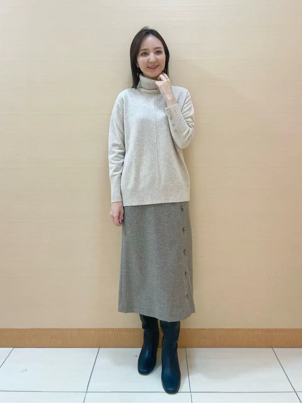  スタッフ コーディネート画像