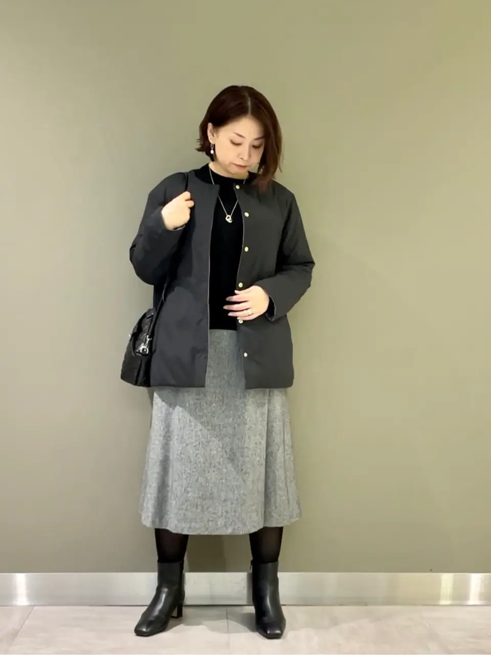 J.PRESS LADIES 髙木元 コーディネート画像