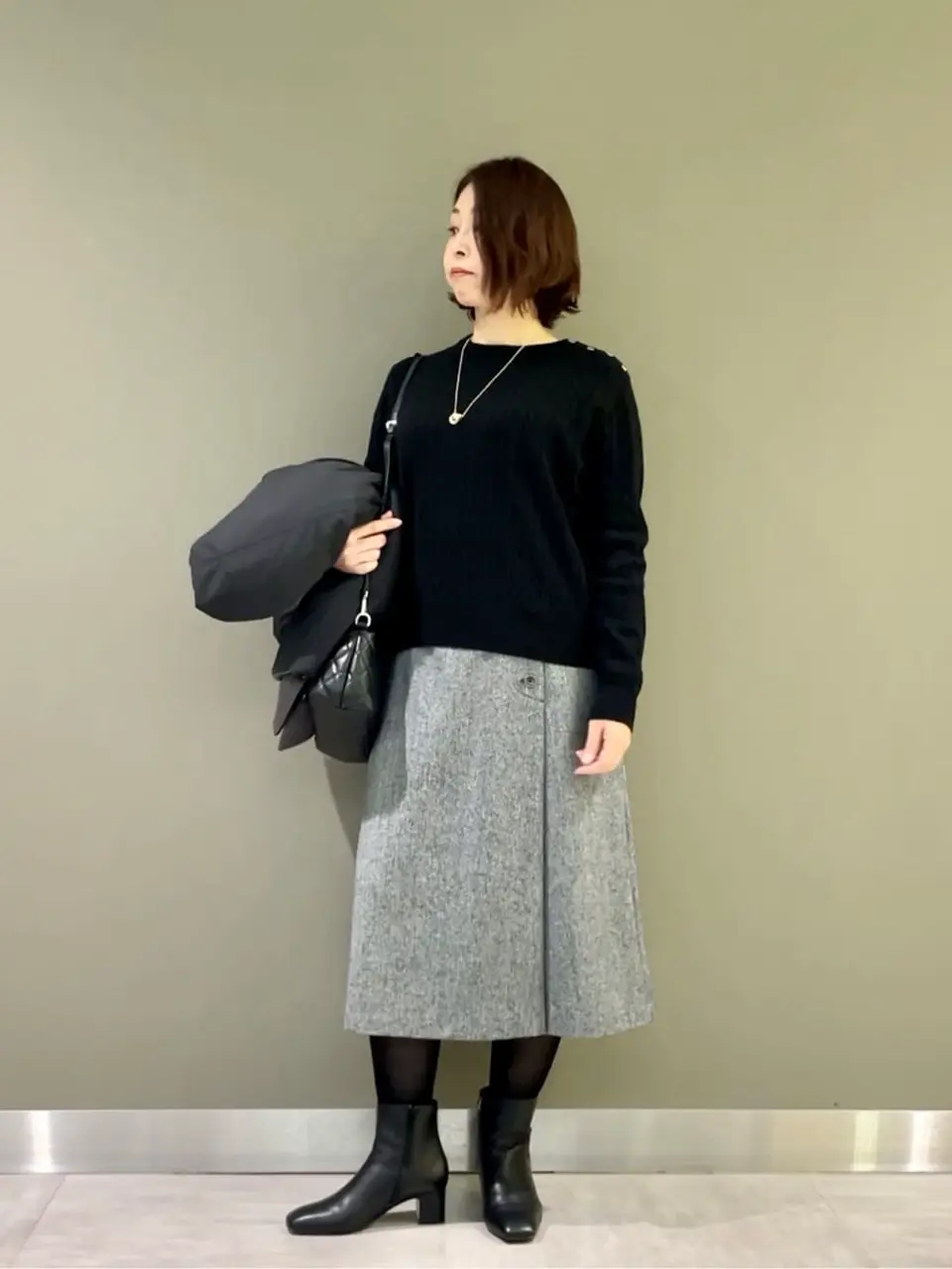 J.PRESS LADIES 髙木元 コーディネート画像