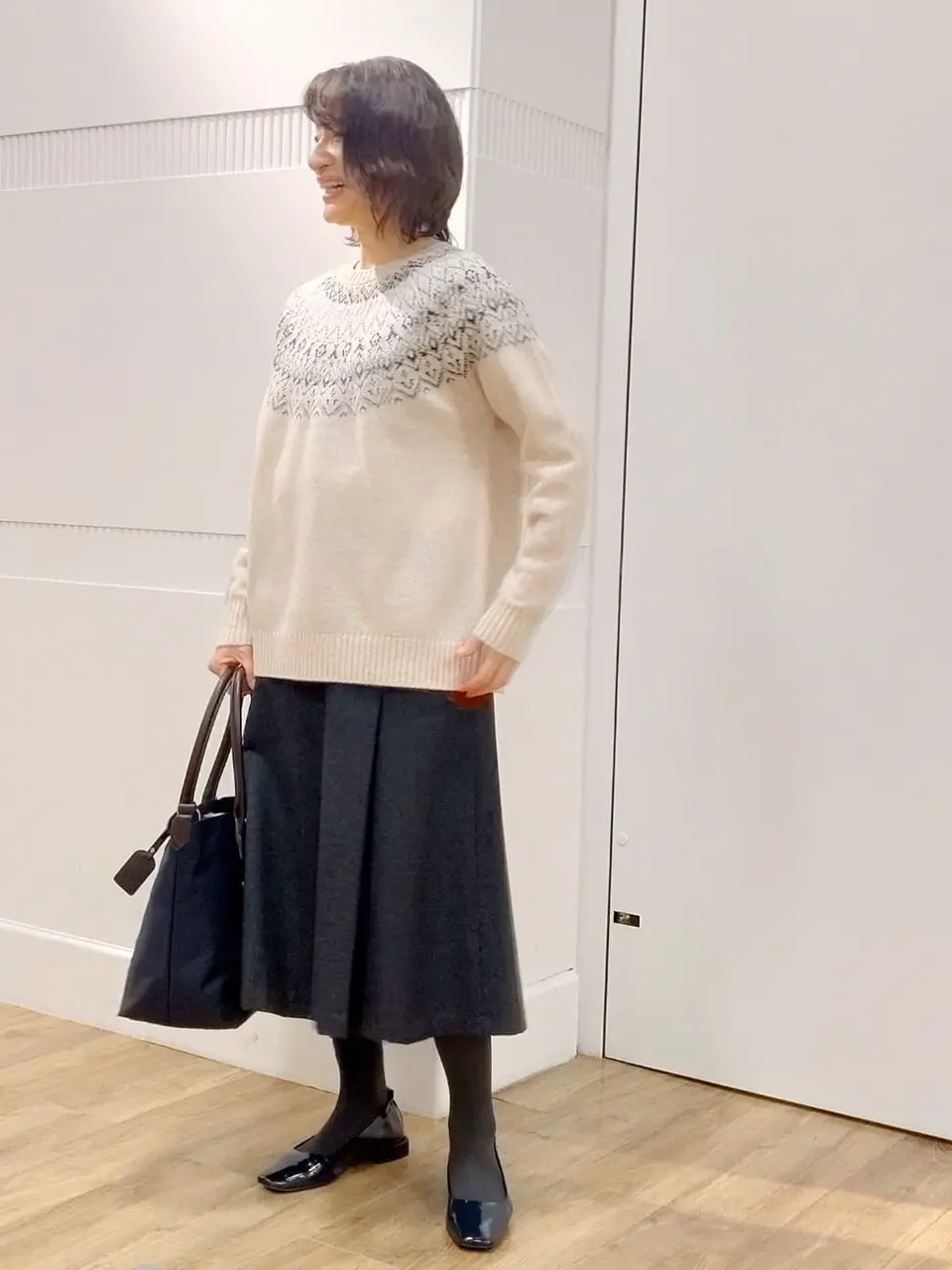 J.PRESS LADIES スタッフ コーディネート画像