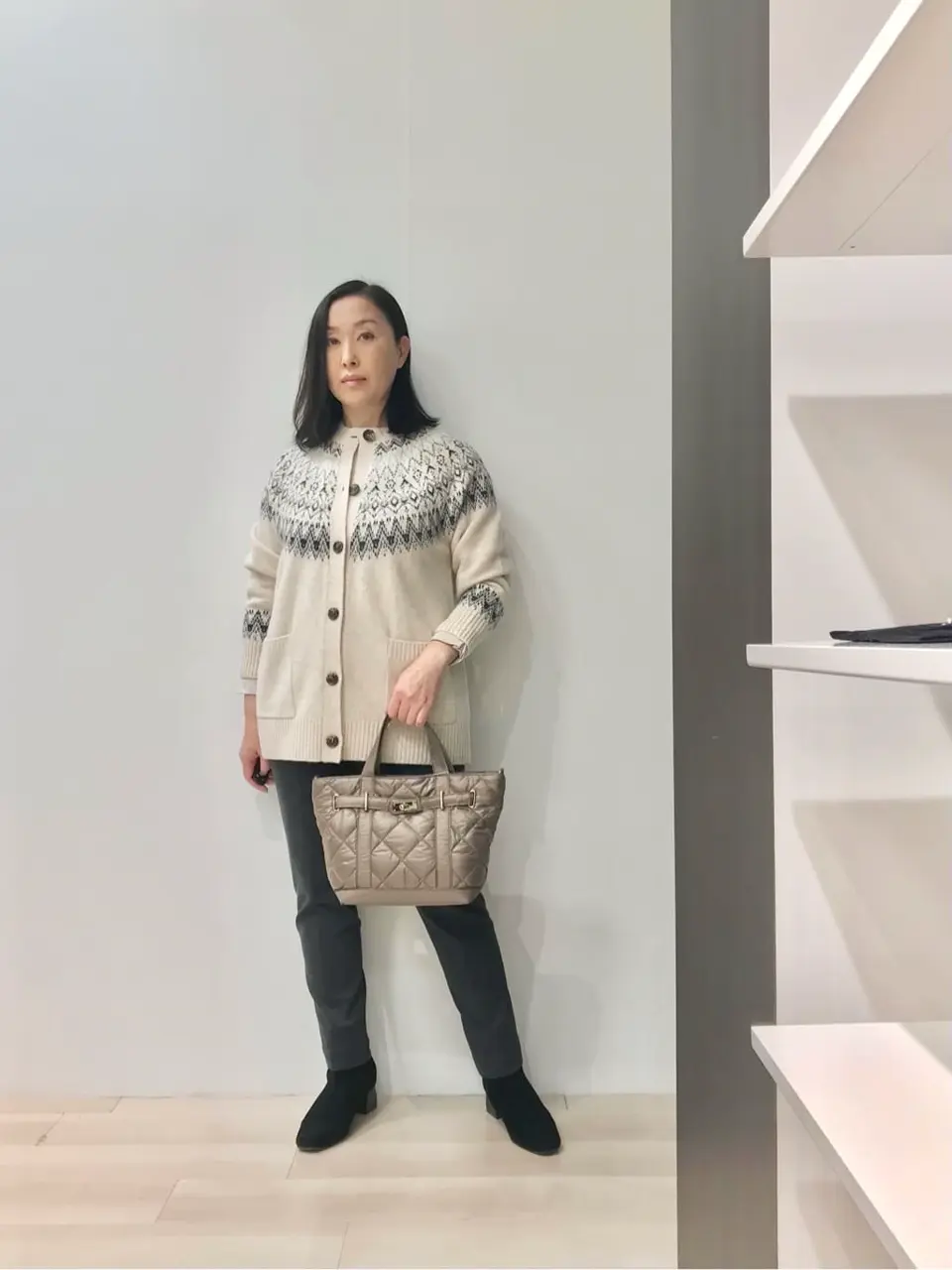 J.PRESS LADIES スタッフ コーディネート画像