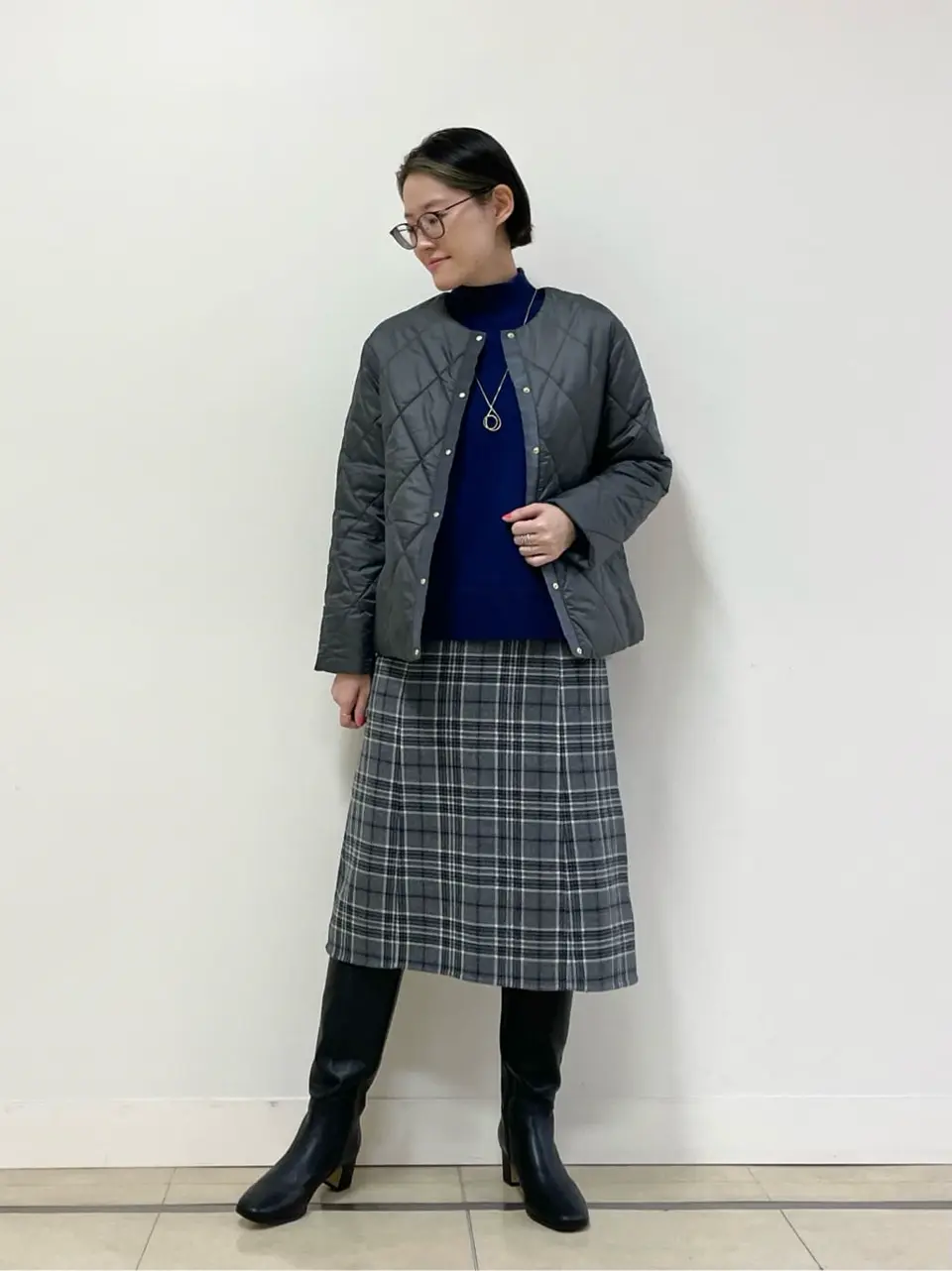 J.PRESS LADIES 佐藤 コーディネート画像