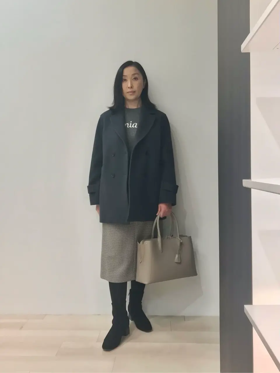 J.PRESS LADIES スタッフ コーディネート画像