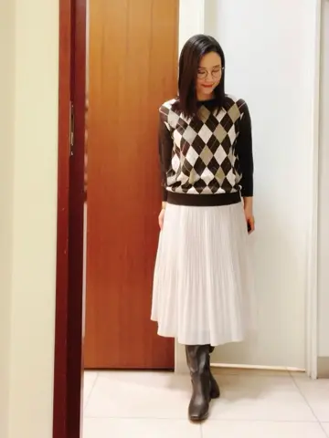 J.PRESS LADIES 渡邉 コーディネート画像