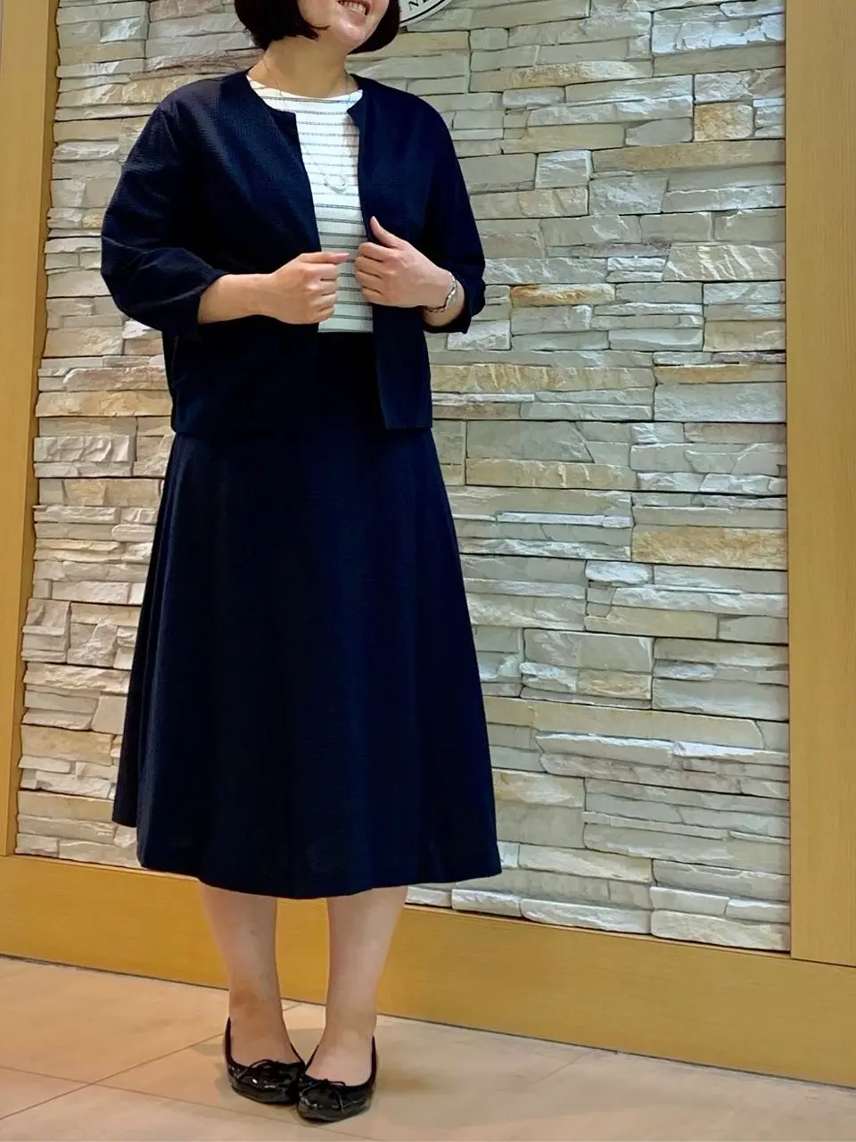 J.PRESS LADIES 内田 コーディネート画像