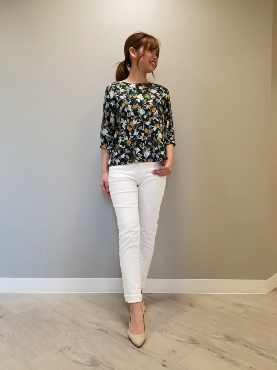 J.PRESS LADIES スタッフ コーディネート画像