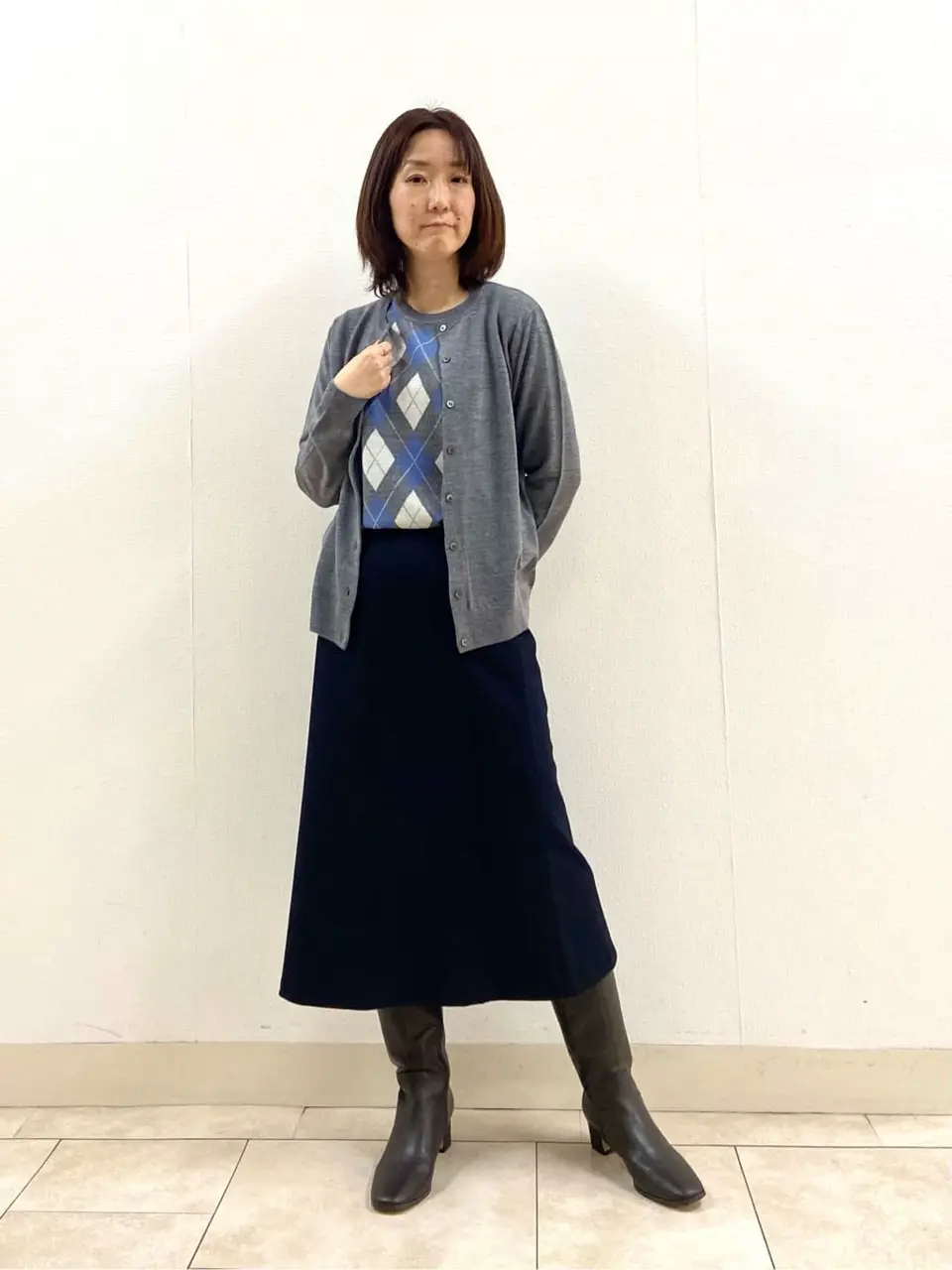 J.PRESS LADIES 前川 コーディネート画像