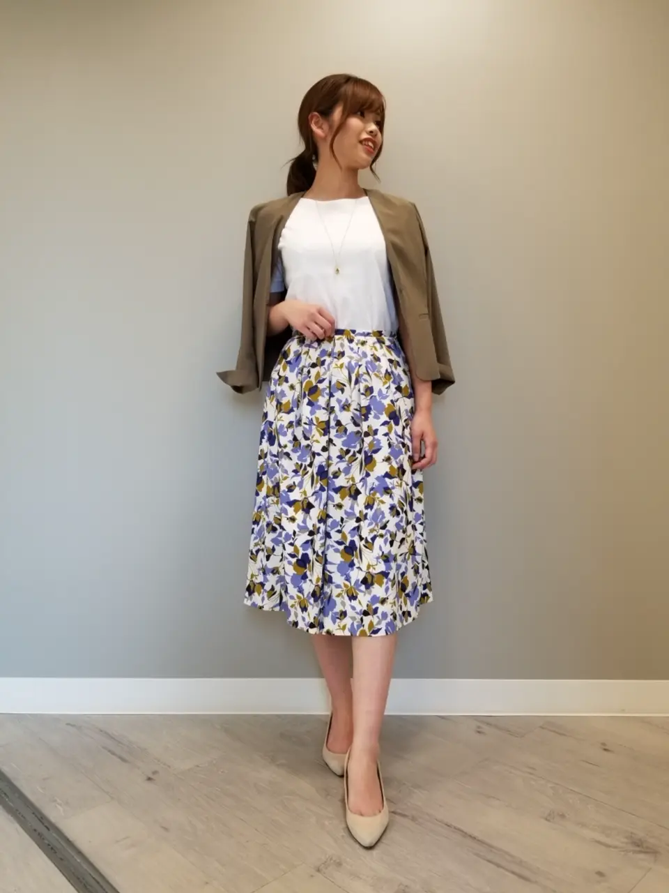 J.PRESS LADIES スタッフ コーディネート画像