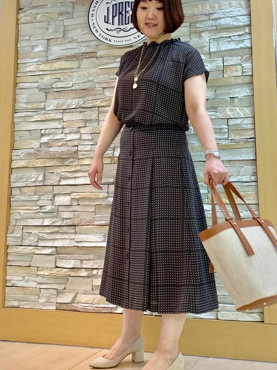 J.PRESS LADIES 内田 コーディネート画像