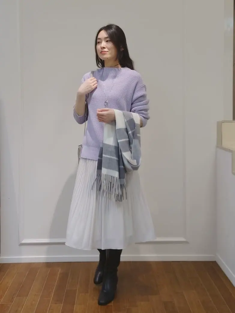  最上 コーディネート画像