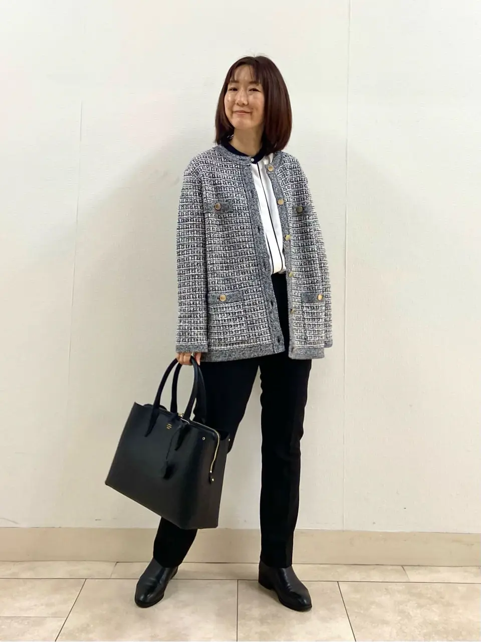 J.PRESS LADIES 前川 コーディネート画像