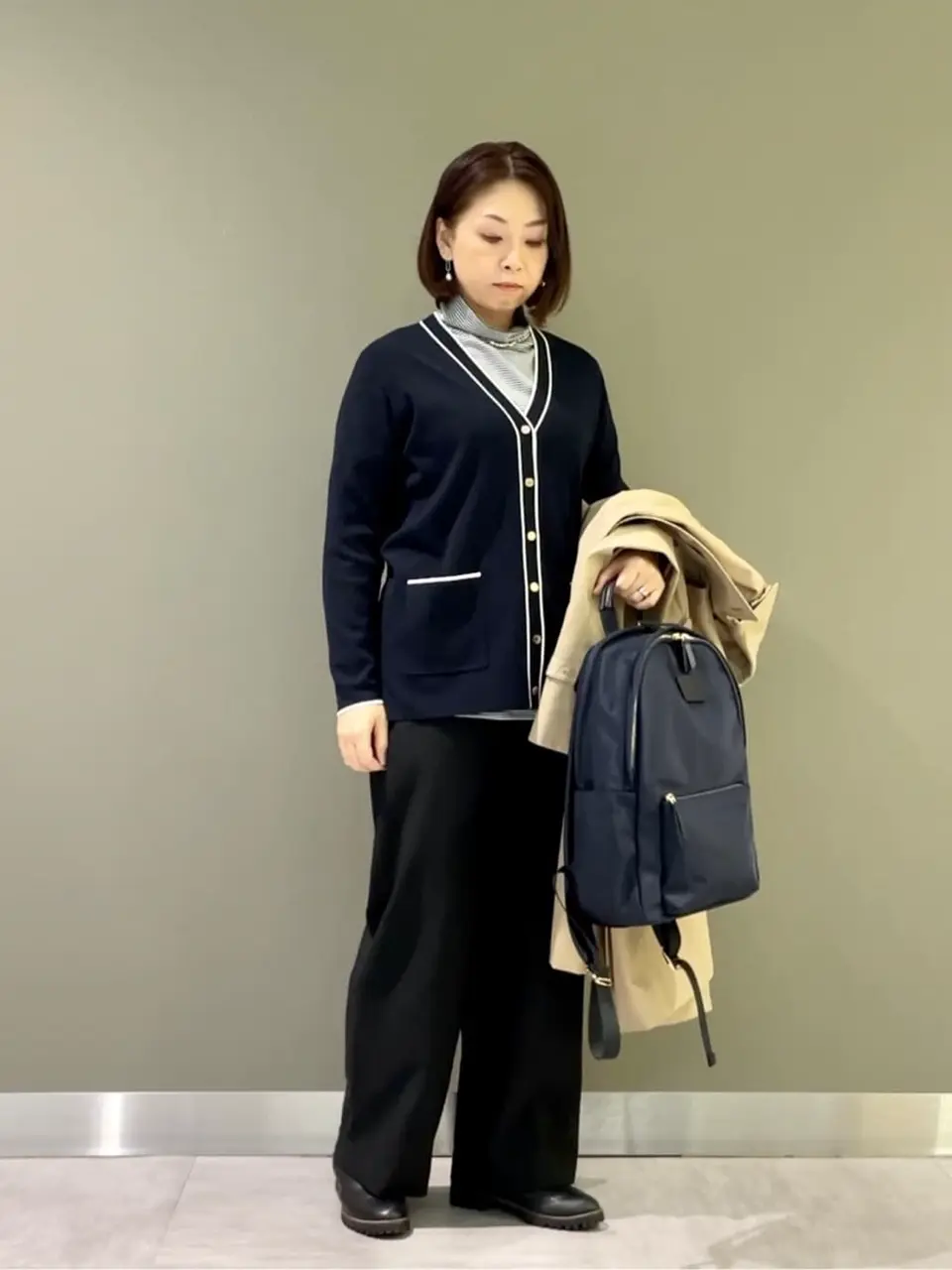 J.PRESS LADIES 髙木元 コーディネート画像