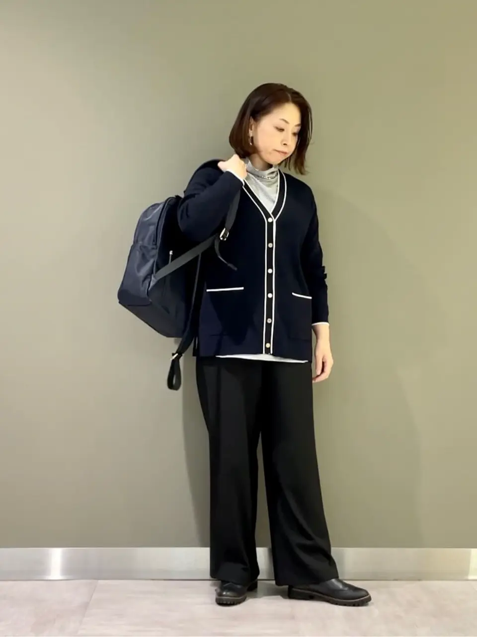 J.PRESS LADIES 髙木元 コーディネート画像