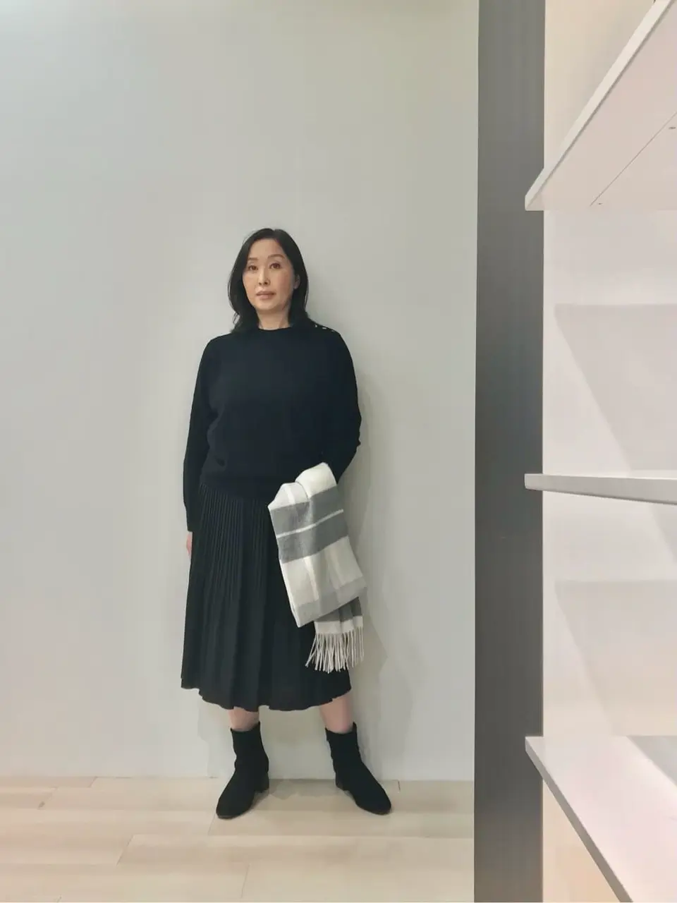 J.PRESS LADIES スタッフ コーディネート画像