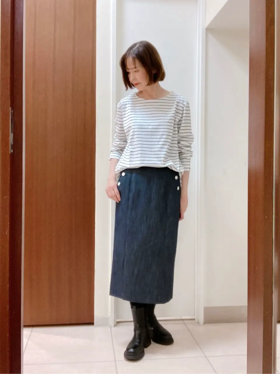 J.PRESS LADIES 河村 コーディネート画像