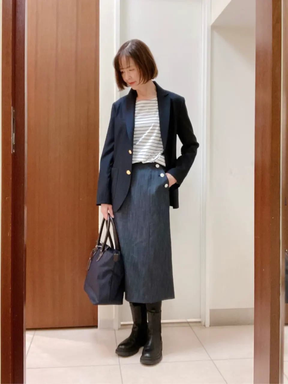 J.PRESS LADIES 河村 コーディネート画像