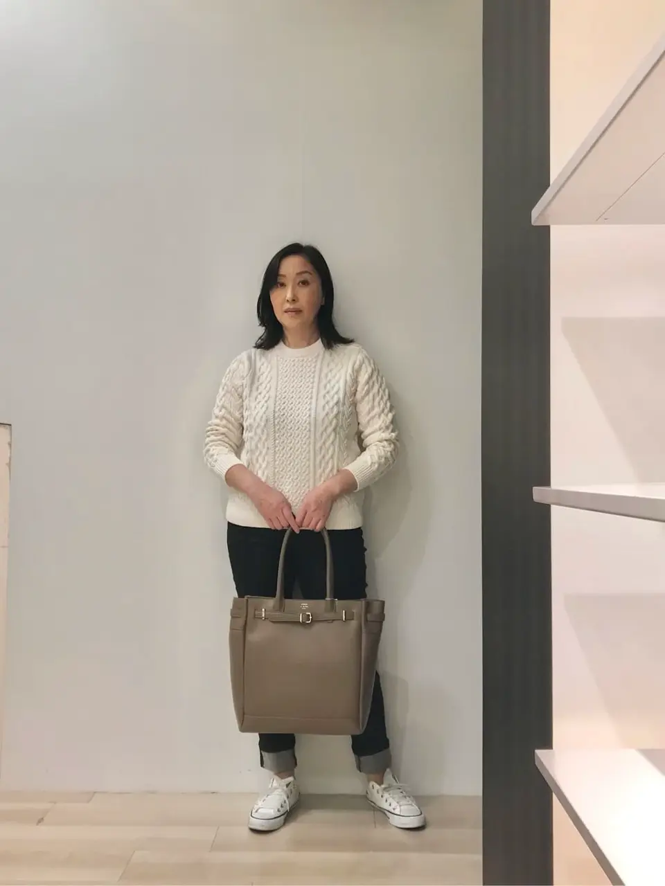 J.PRESS LADIES スタッフ コーディネート画像